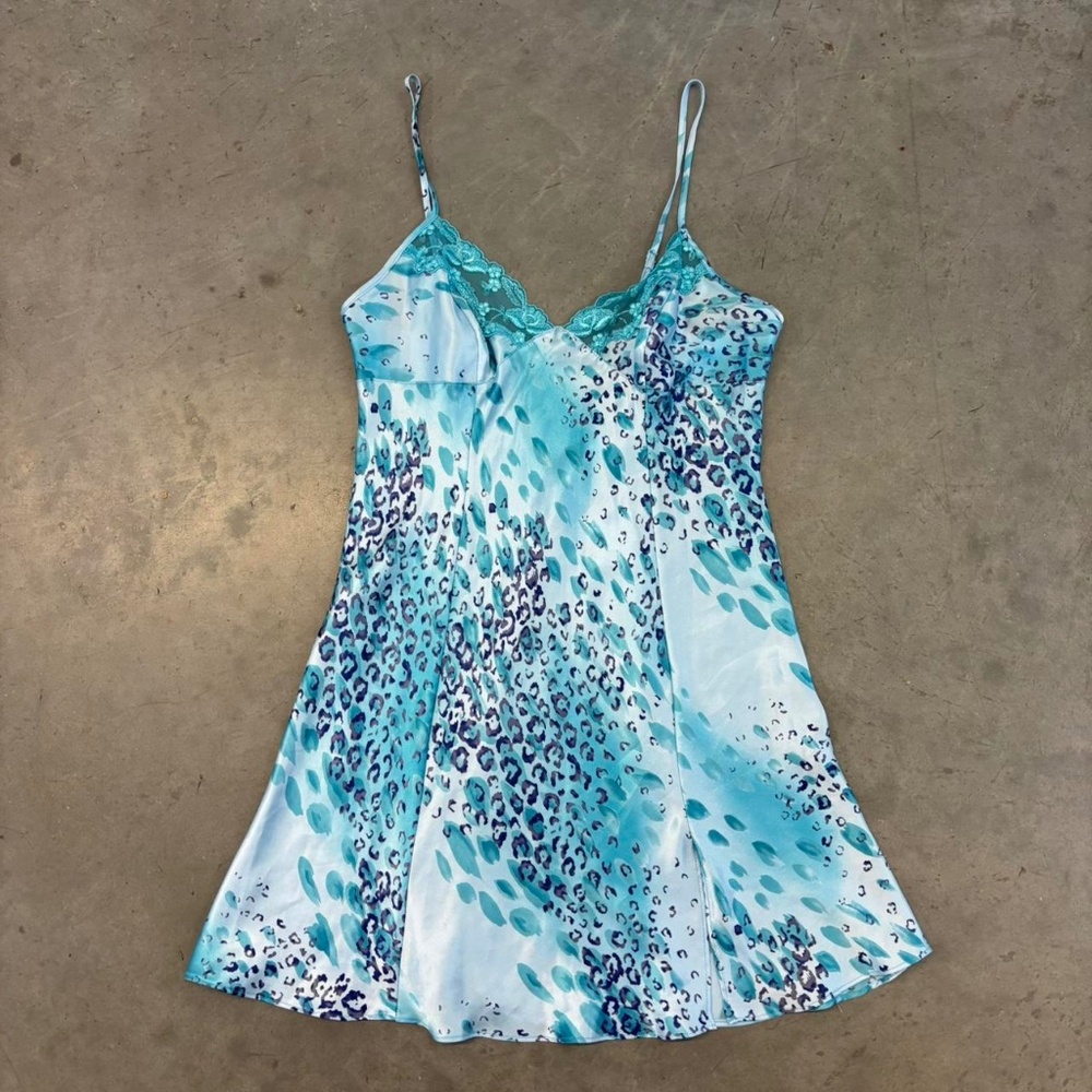 Victoria's Secret Leopard Print Slip Dress